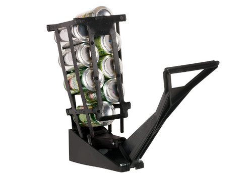 Can crusher wall - crusher, mounted